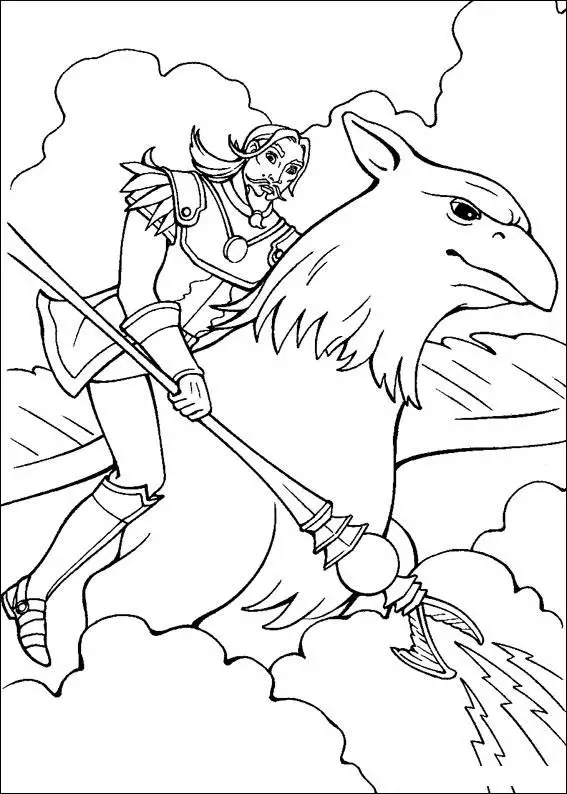 Barbie and The Magic Pegasus Colouring Pictures 2