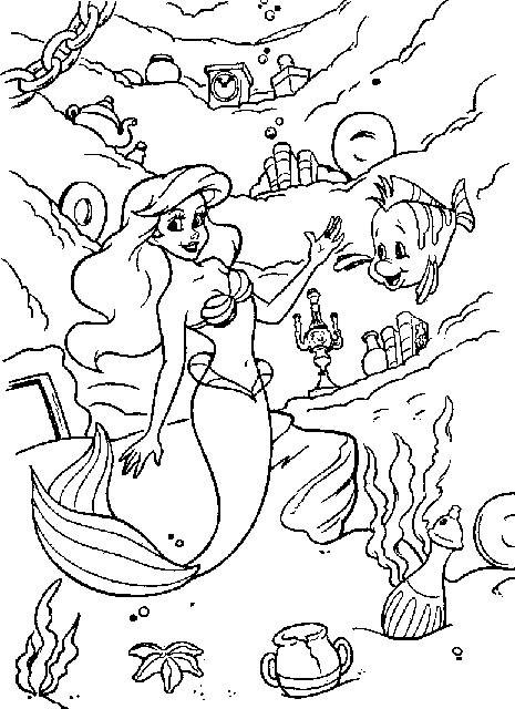 Barbie in a Mermaid Tale Colouring Pictures 12