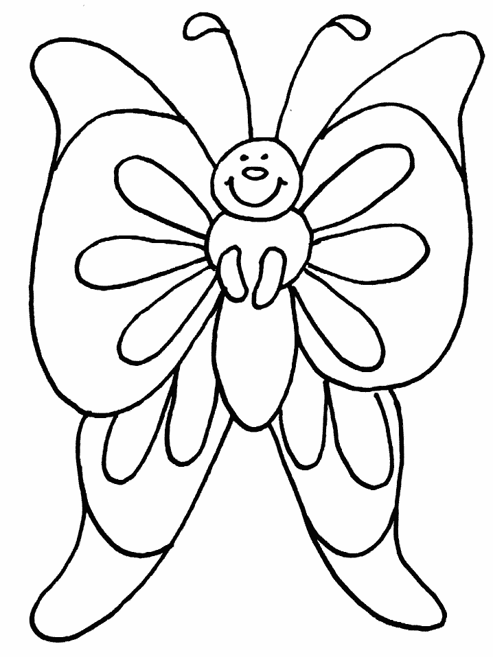 Butterfly Colouring Pictures 9