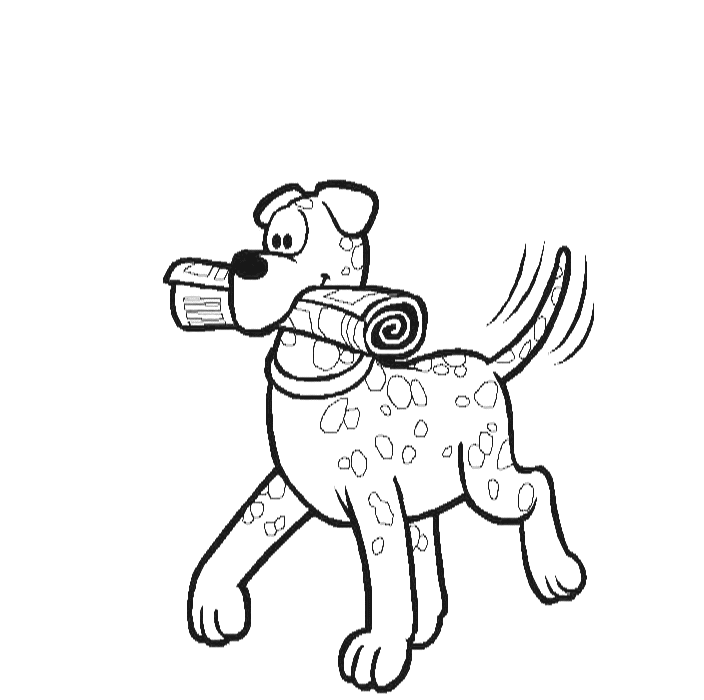 Dog Colouring Pictures 10