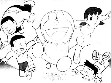 Doraemon Colouring Pictures 3