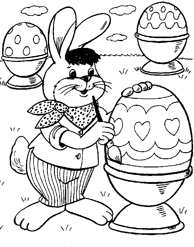 Easter Colouring Pictures 5