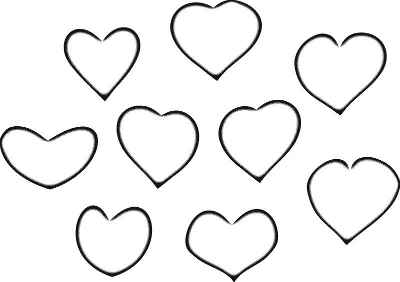 Heart Colouring Pictures 4