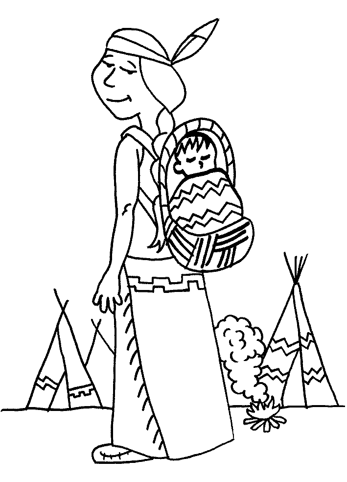 Mothers Day Colouring Pictures 6