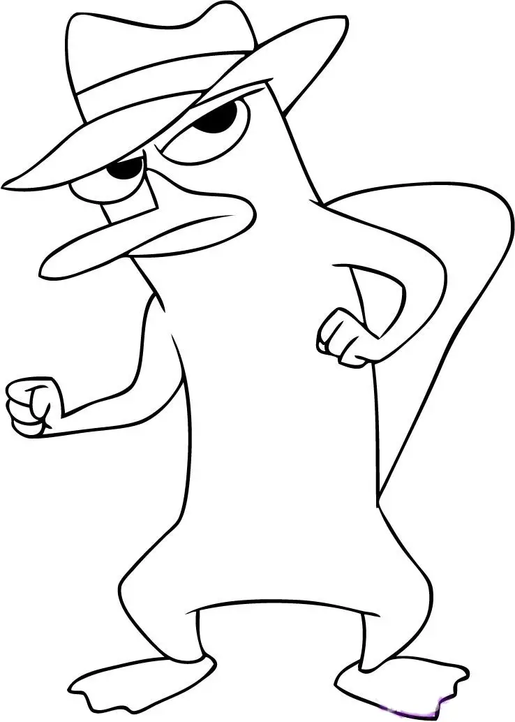 Phineas and Ferb Colouring Pictures 8