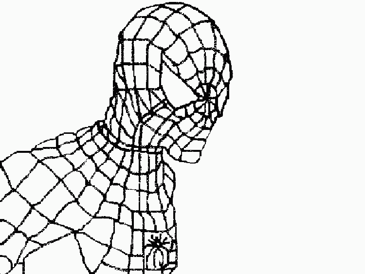 Spiderman Colouring Pictures 11