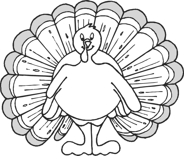 Thanksgiving Colouring Pictures 9