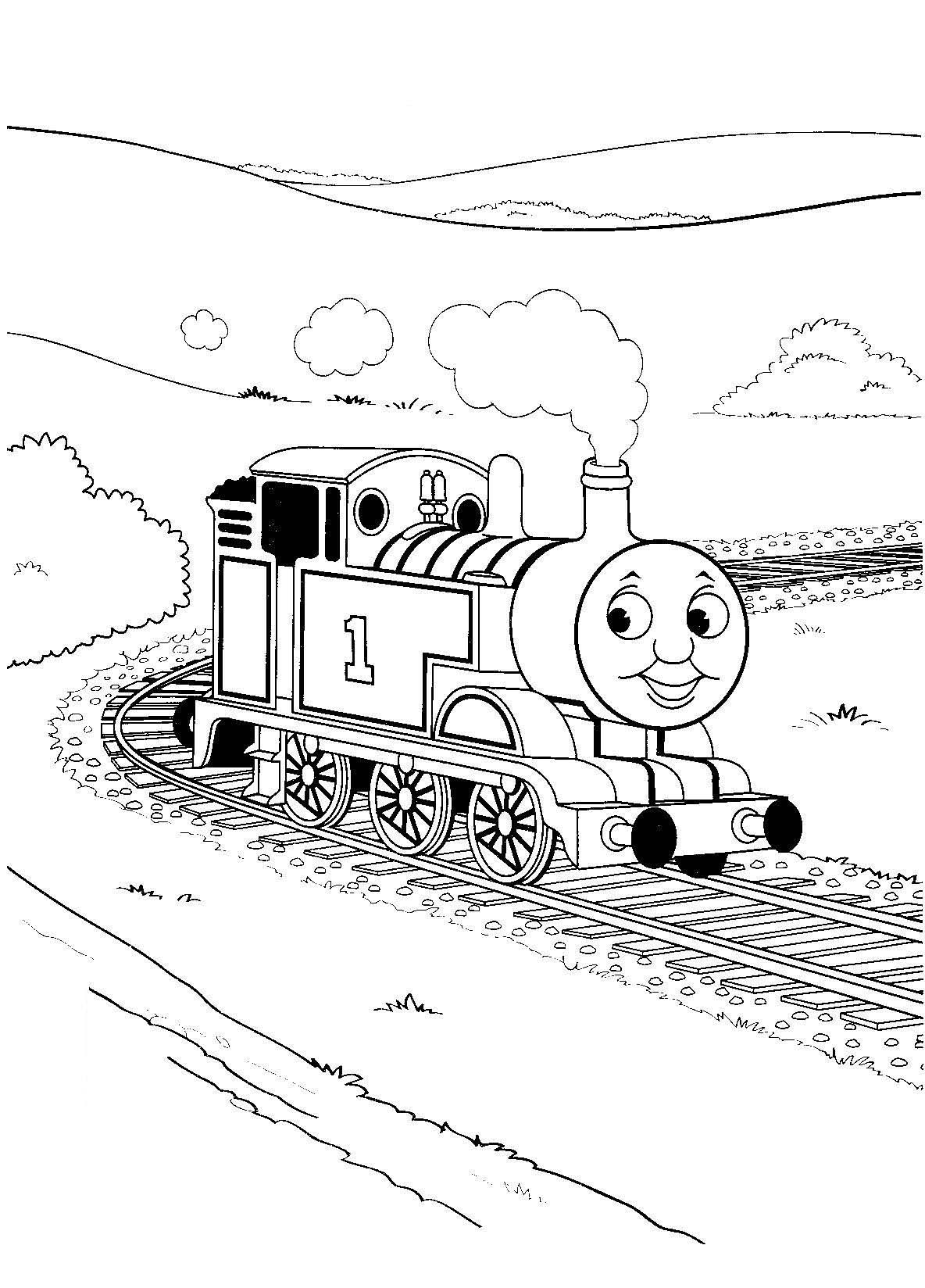 Thomas Colouring Pictures 3