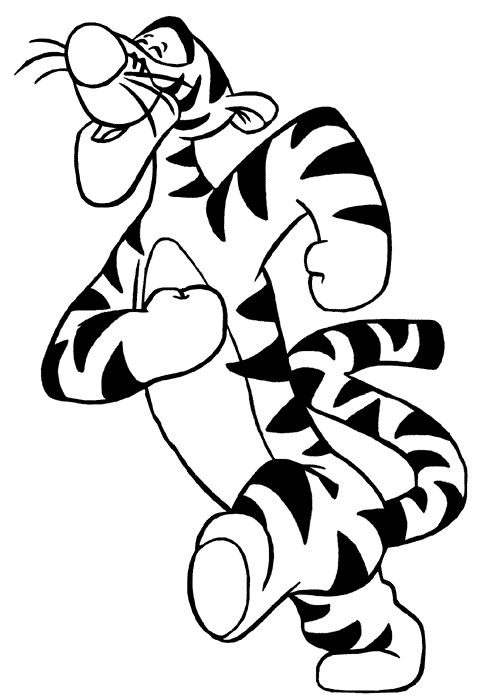 Tigger Colouring Pictures 8