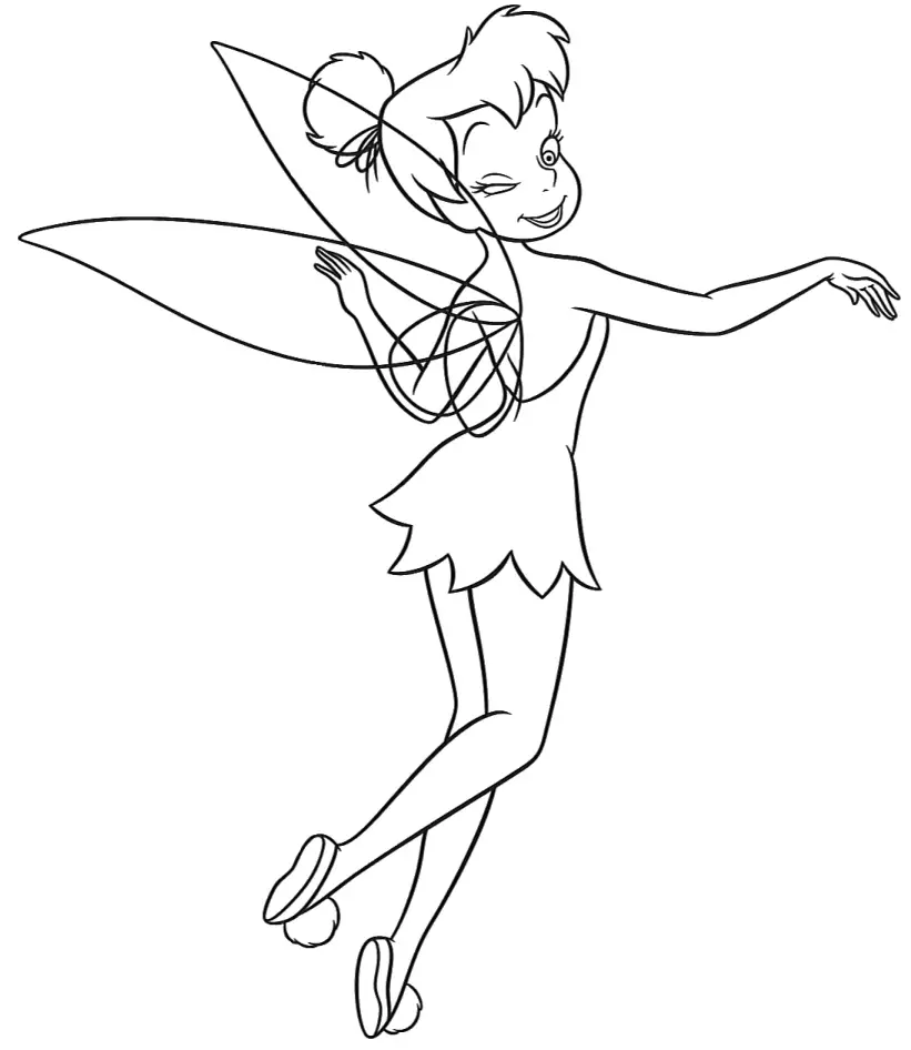 Tinkerbell Colouring Pictures 3
