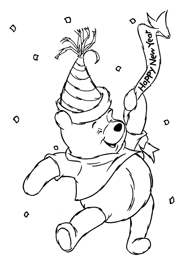 coloring pages of tweety. Pooh Colouring Pictures 4