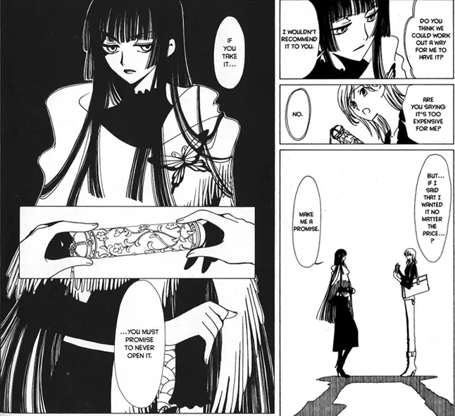 XXXHolic Colouring Pictures 6