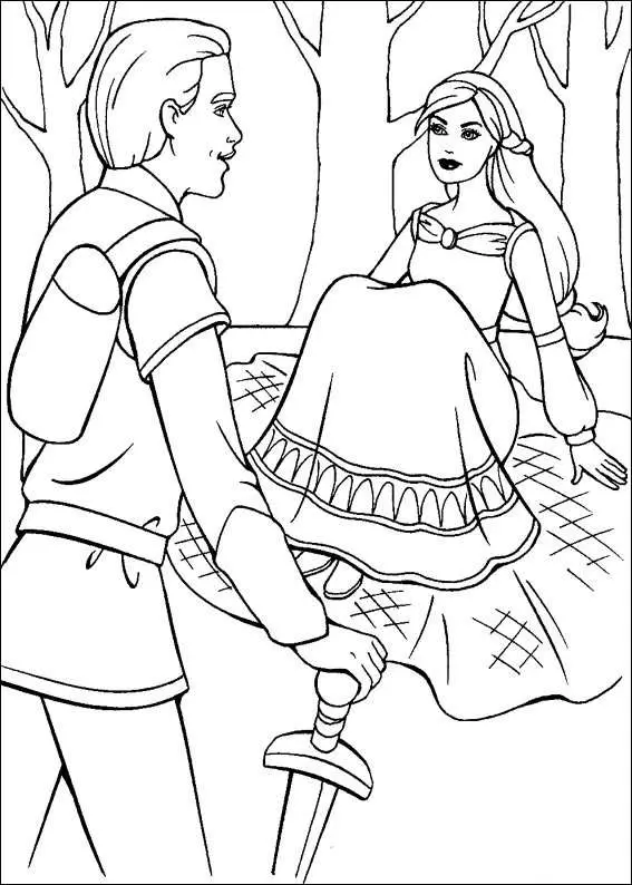 Barbie and The Magic Pegasus Colouring Pictures 10