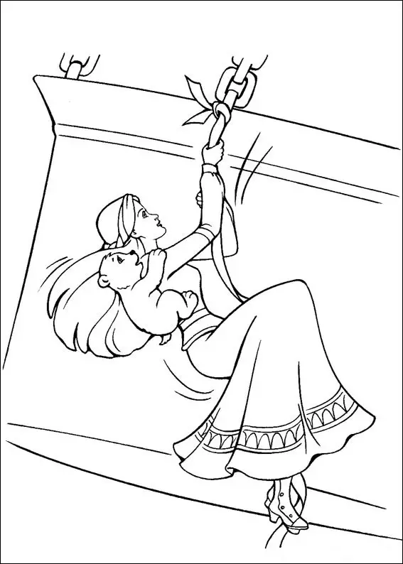 Barbie and The Magic Pegasus Colouring Pictures 8