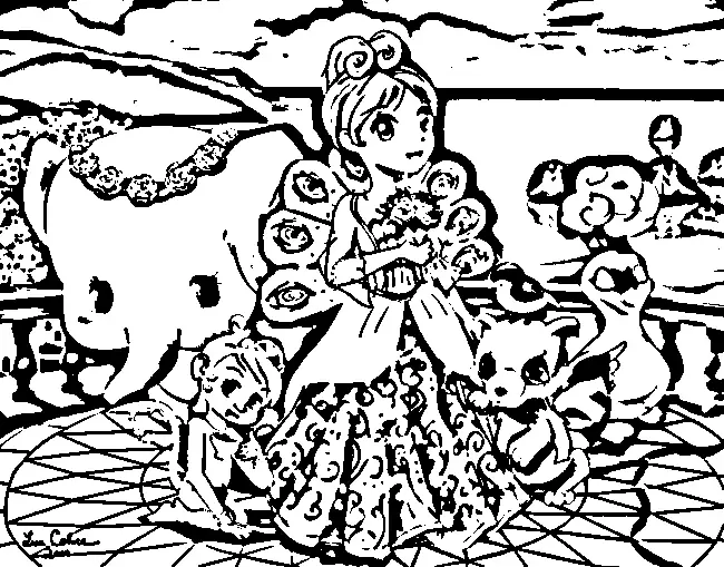Barbie as The Island Princess Colouring Pictures 11