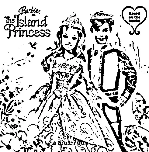 Barbie as The Island Princess Colouring Pictures 4