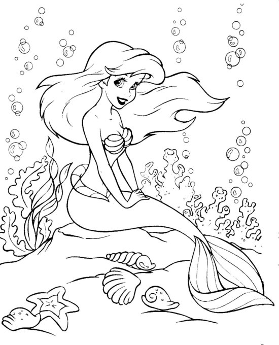 Barbie in a Mermaid Tale Colouring Pictures 11