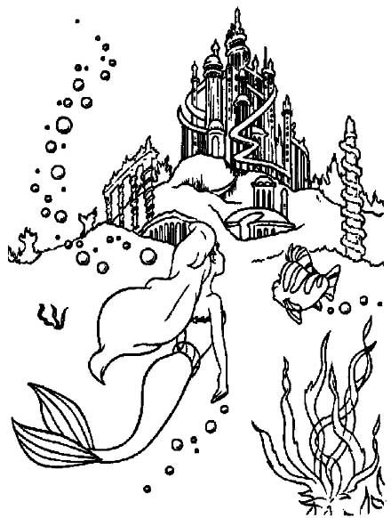 Barbie in a Mermaid Tale Colouring Pictures 4