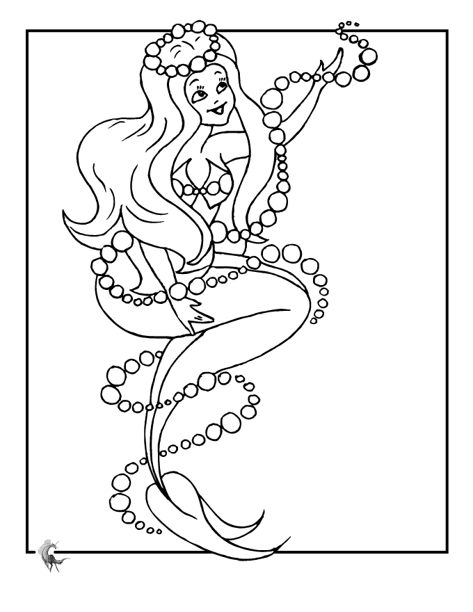Barbie in a Mermaid Tale Colouring Pictures 6