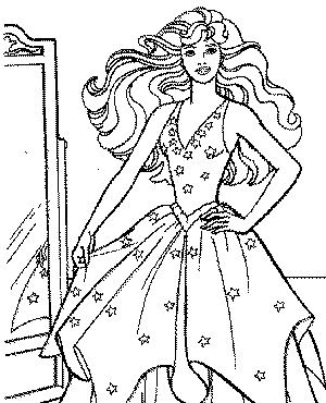 Barbie of Swan Lake Colouring Pictures 9
