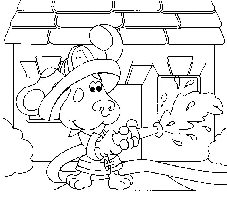 Blues Clues Colouring Pictures 2