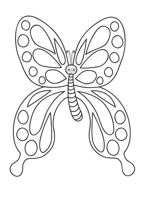 Butterfly Colouring Pictures 6