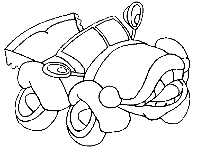 Cars Colouring Pictures 3