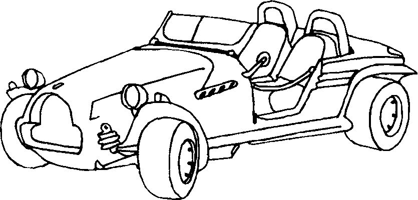 Cars Colouring Pictures 7