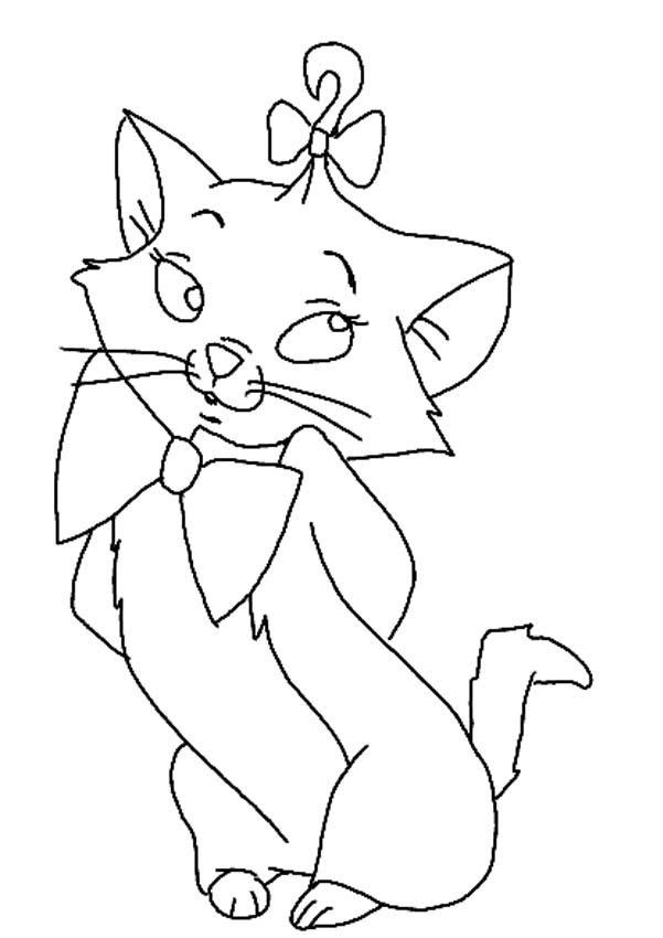 Cat Colouring Pictures 10