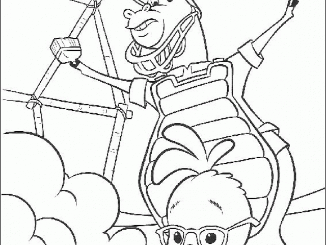 Chicken Little Colouring Pictures 7