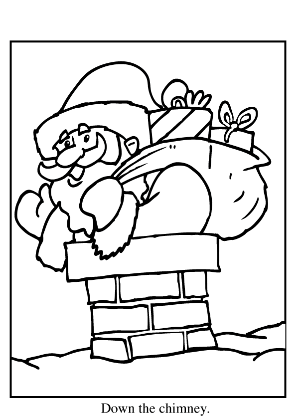 Christmas Colouring Pictures 9