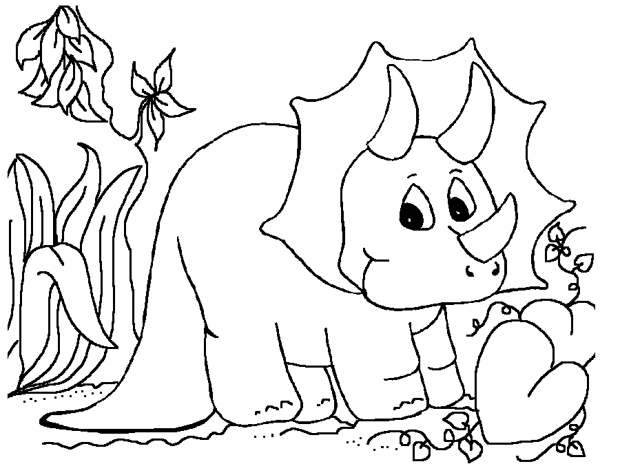 Dinosaur Colouring Pictures 4