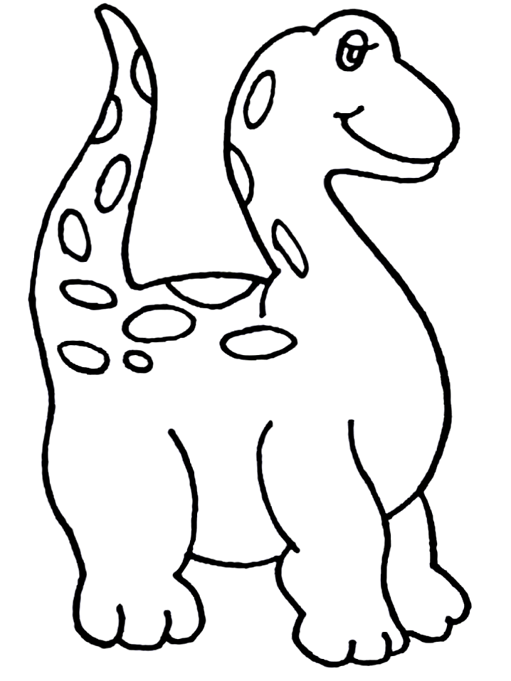 Dinosaur Colouring Pictures 8
