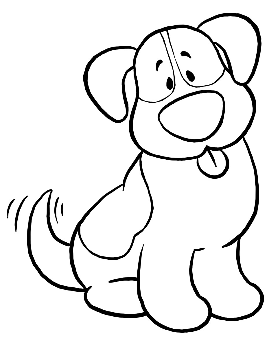 Dog Colouring Pictures 11