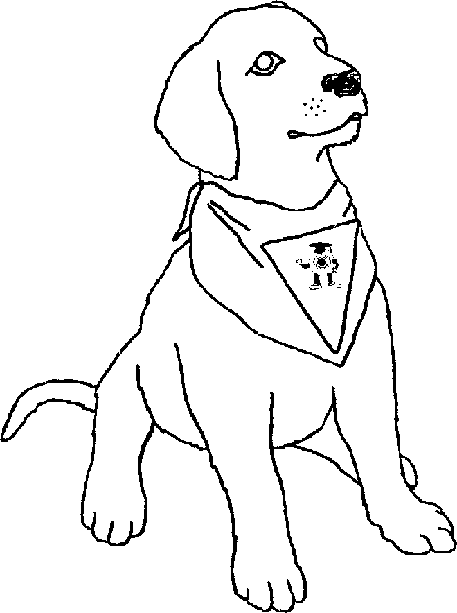 Dog Colouring Pictures 3
