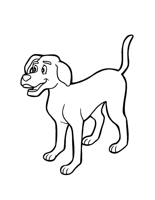 Dog Colouring Pictures 4