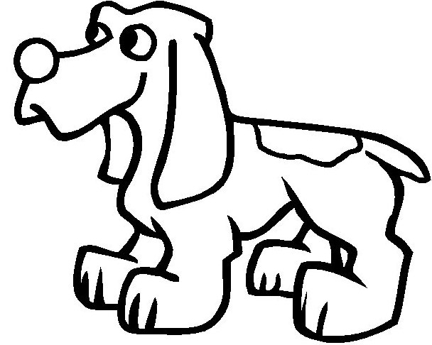 Dog Colouring Pictures 6