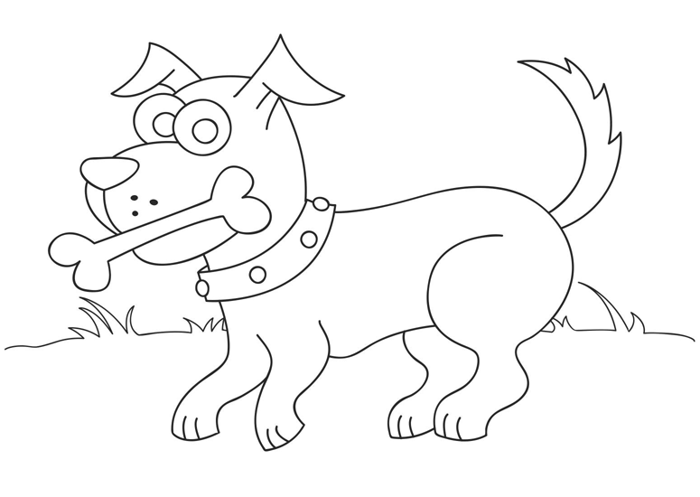 Dog Colouring Pictures 7