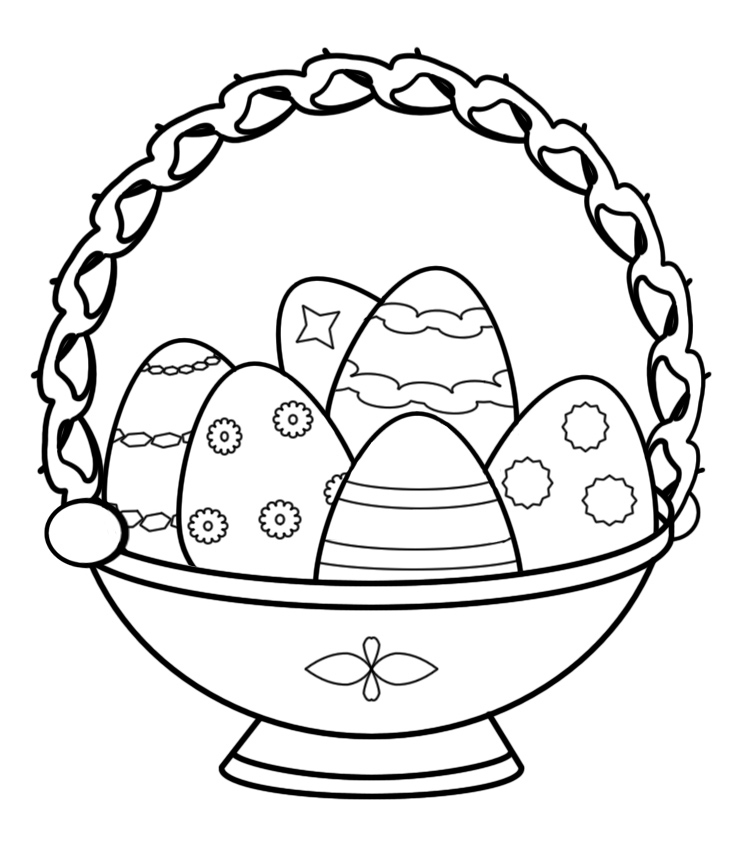 Easter Colouring Pictures 10