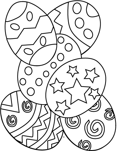 Easter Colouring Pictures 12
