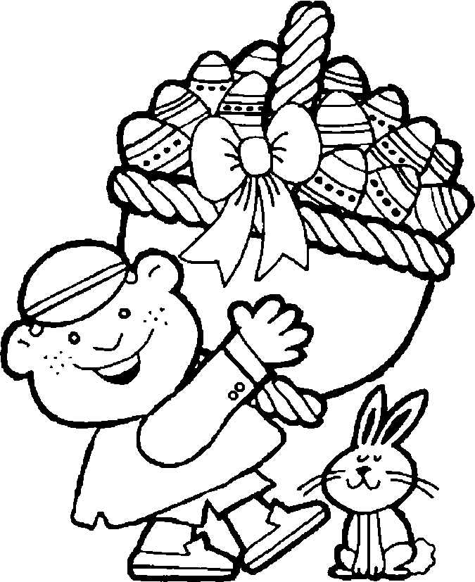 Easter Colouring Pictures 2