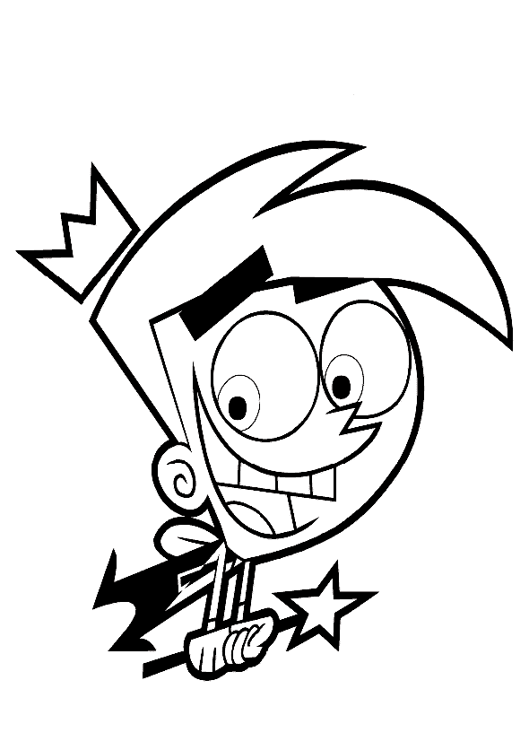 Fairly Odd Parents Colouring Pictures 12