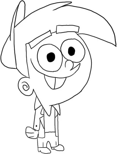 Fairly Odd Parents Colouring Pictures 9
