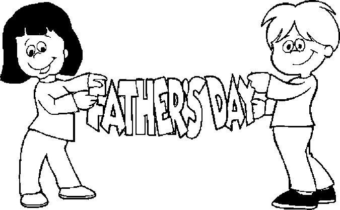 Fathers Day Colouring Pictures 10