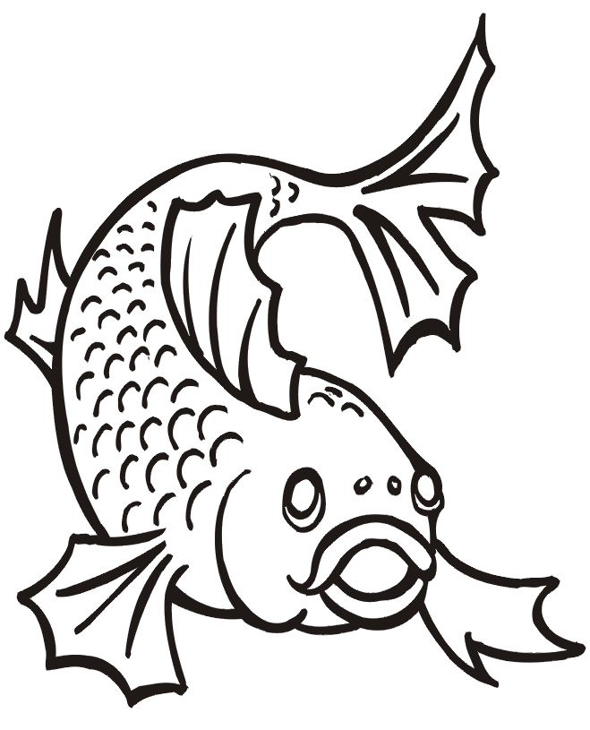 Fish Colouring Pictures 9