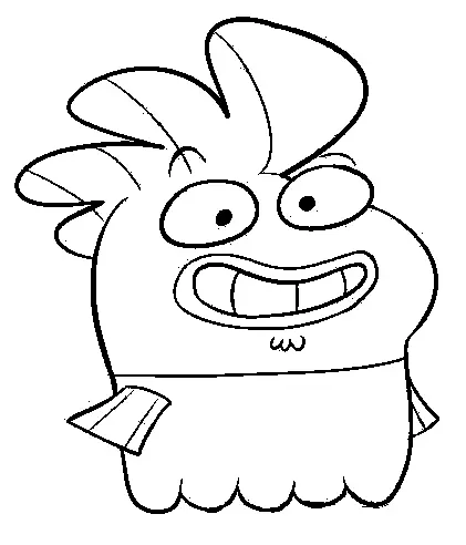 Fish Hooks Colouring Pictures 3