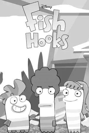 Fish Hooks Colouring Pictures 6