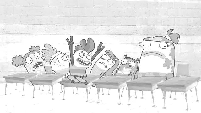Fish Hooks Colouring Pictures 7