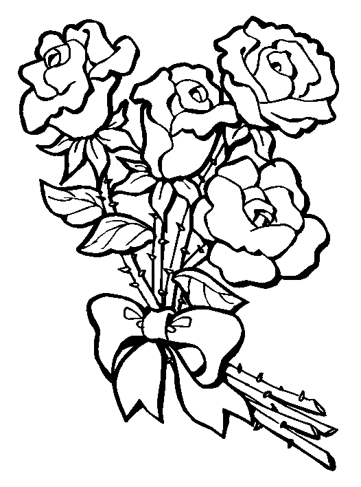Flower Colouring Pictures 4