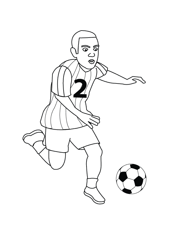 Football Colouring Pictures 11